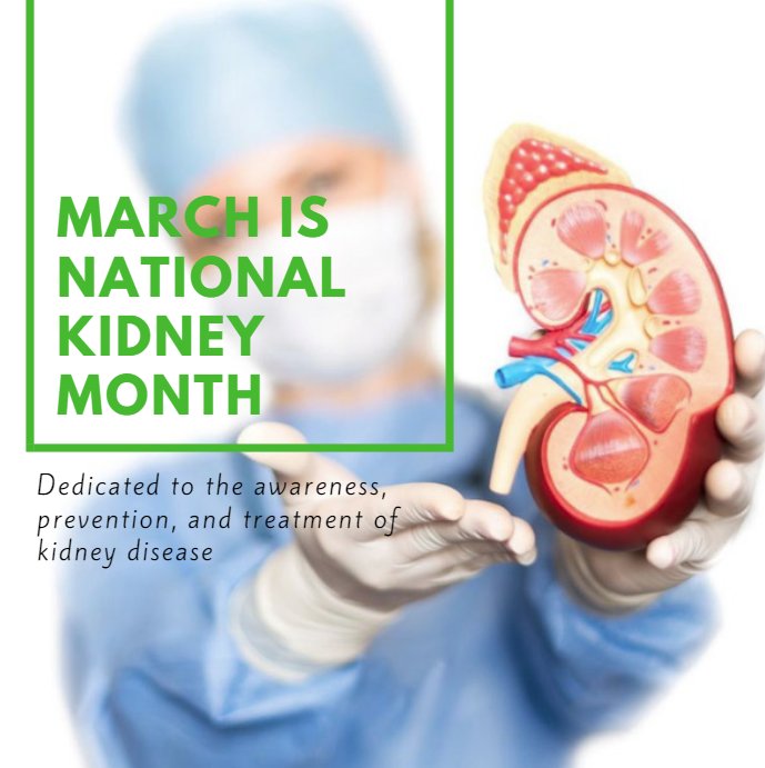March is National Kidney Month. Herbal Med Plus